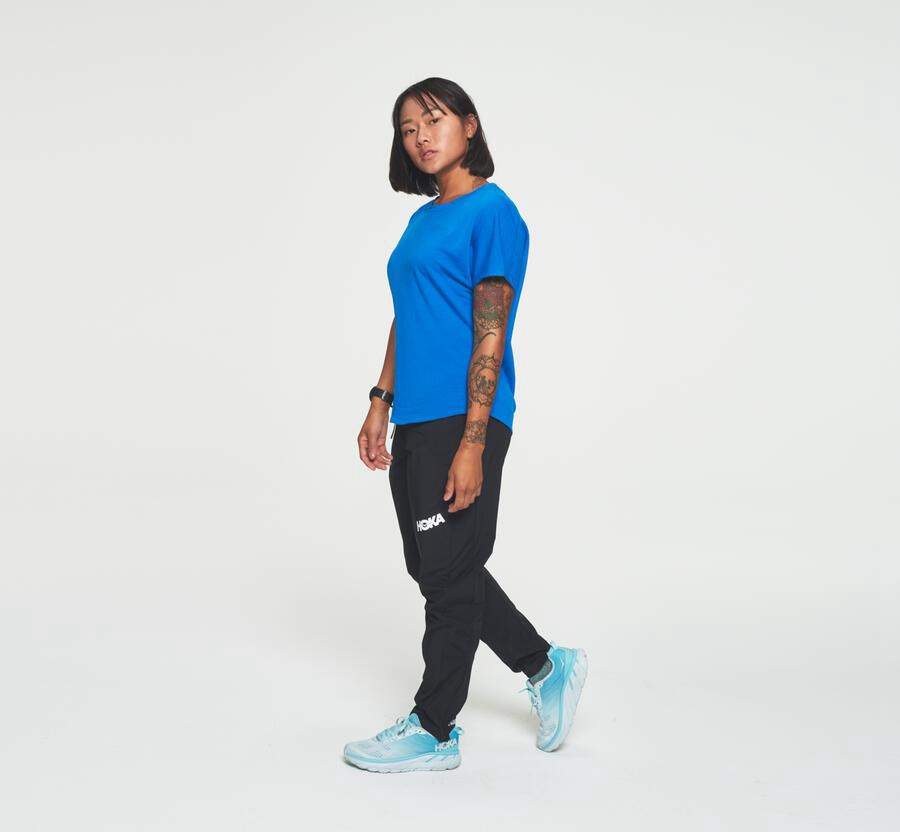 Camisa Hoka One One Mujer - Lifestyle - Azules - IFM471502